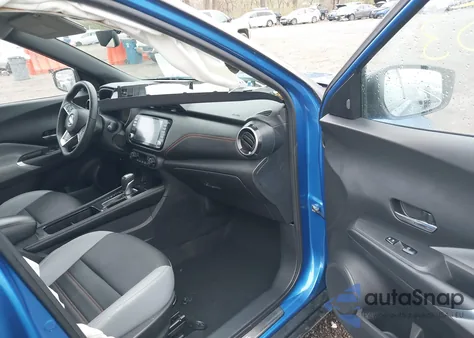 2021 Nissan Kicks Sr из США, поврежденный, VIN 3N1CP5DV4ML489980